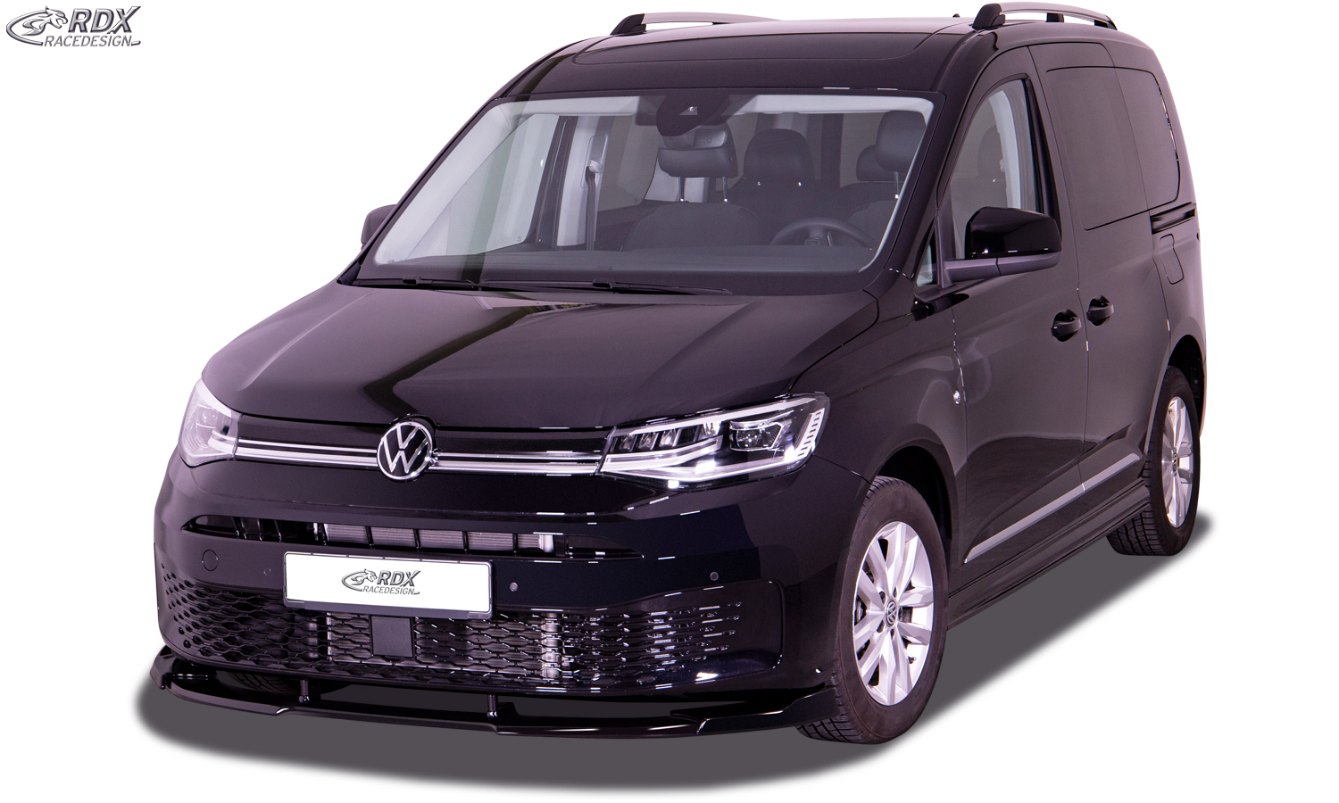 RDX VARIO-X front splitter – Volkswagen Caddy (SK, SKN/2020–)