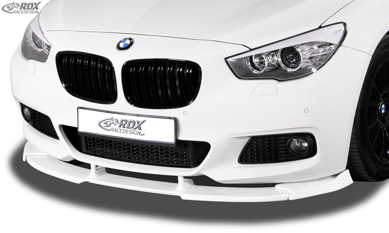 RDX VARIO-X front splitter – BMW 5 Series F07 GT M-Technic 2009–2013