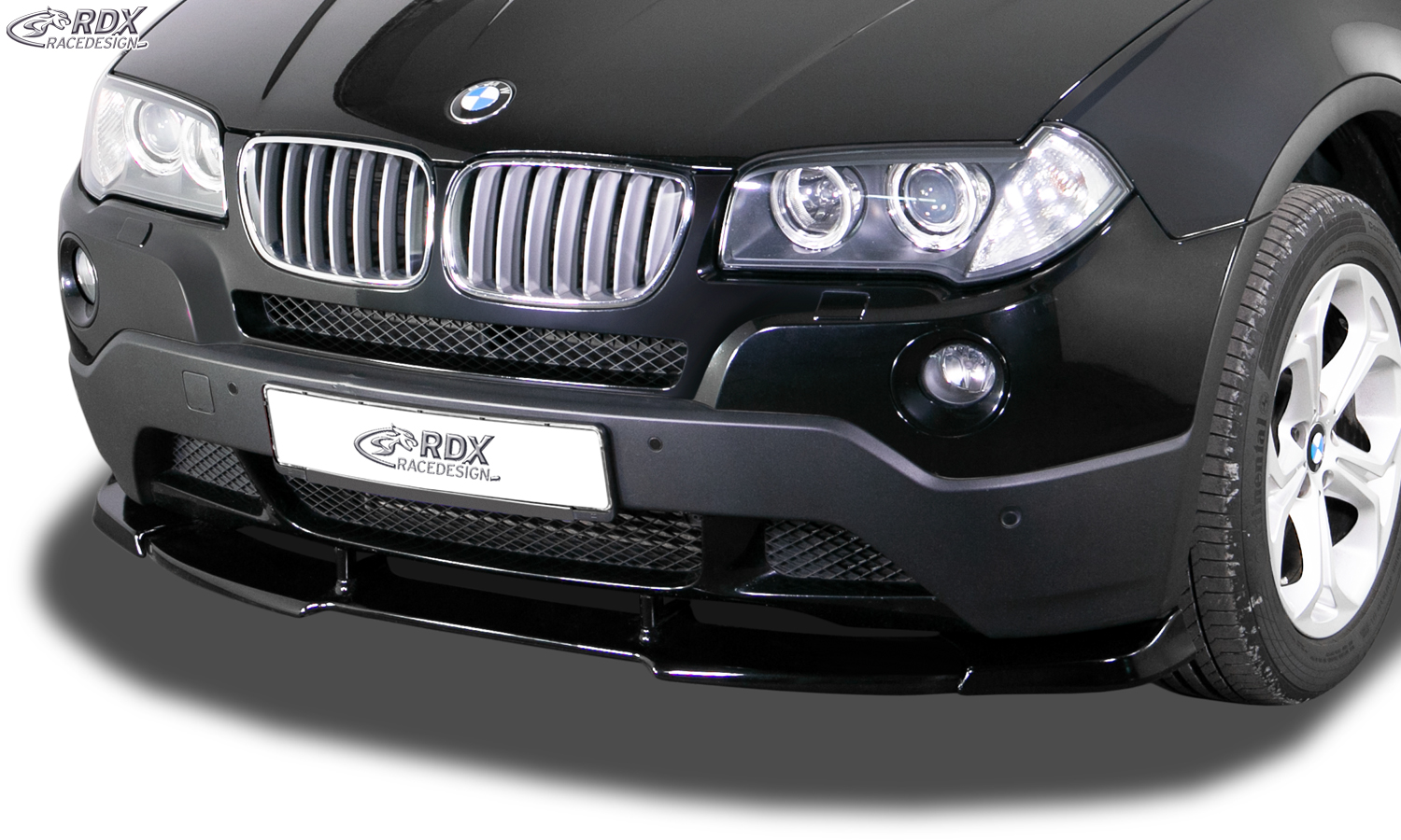 RDX VARIO-X front splitter – BMW X3 E83 2003–2010