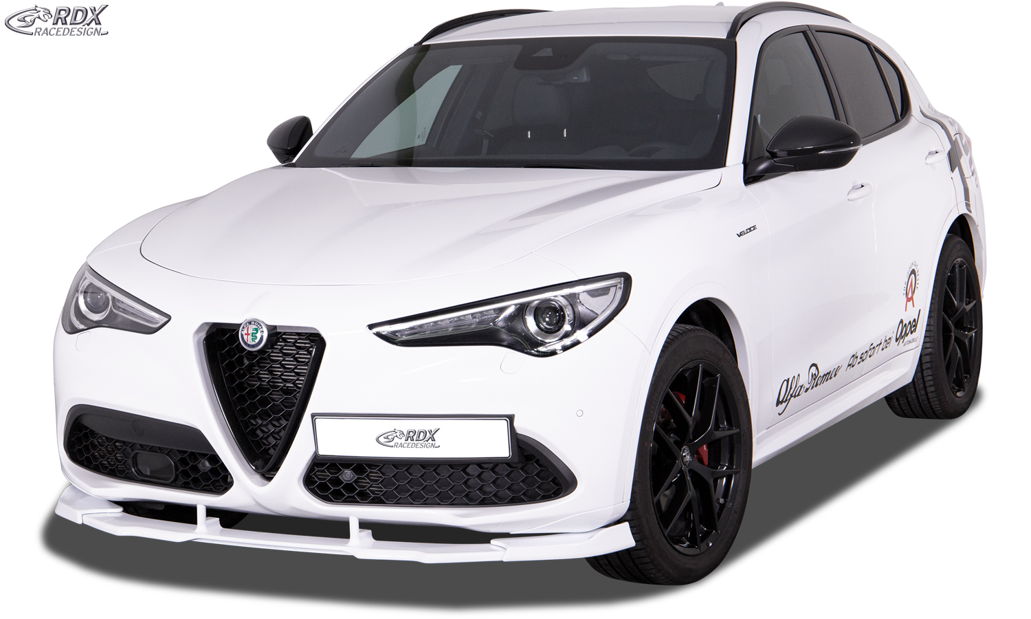 RDX VARIO-X front splitter – Alfa Romeo Stelvio (949) 2017–