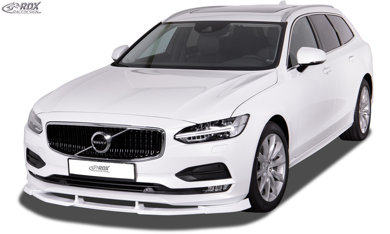 RDX VARIO-X front splitter – Volvo V90/S90 (2016–2020)