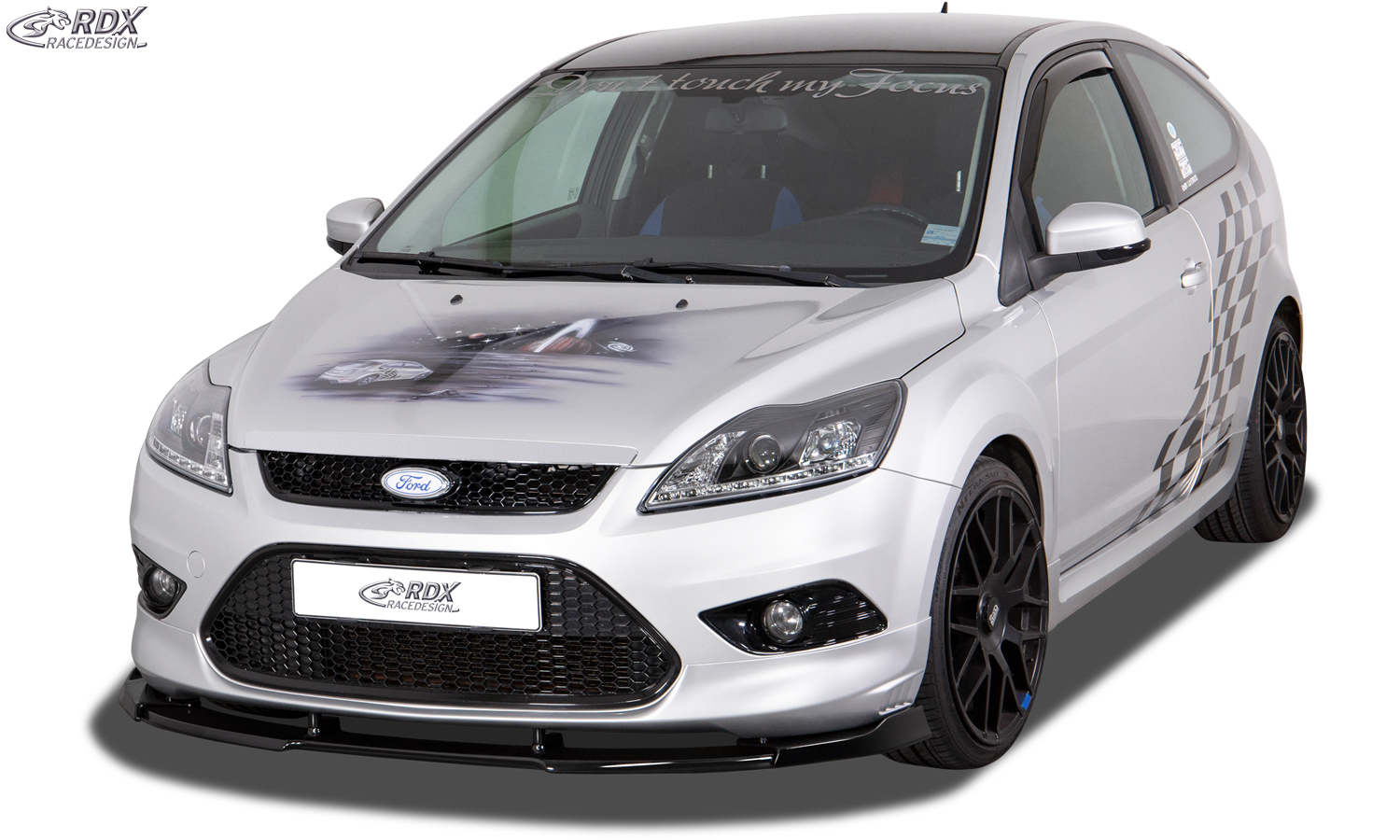 RDX VARIO-X esispoiler – Ford Focus 2 Facelift 2008–