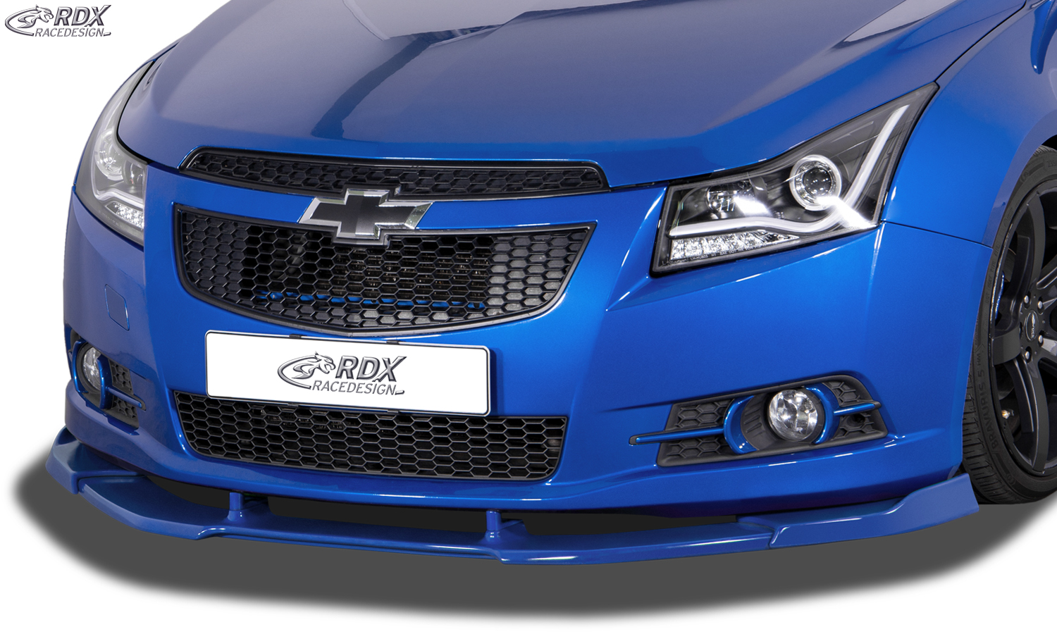 RDX VARIO-X front splitter – Chevrolet Cruze 2009–2012