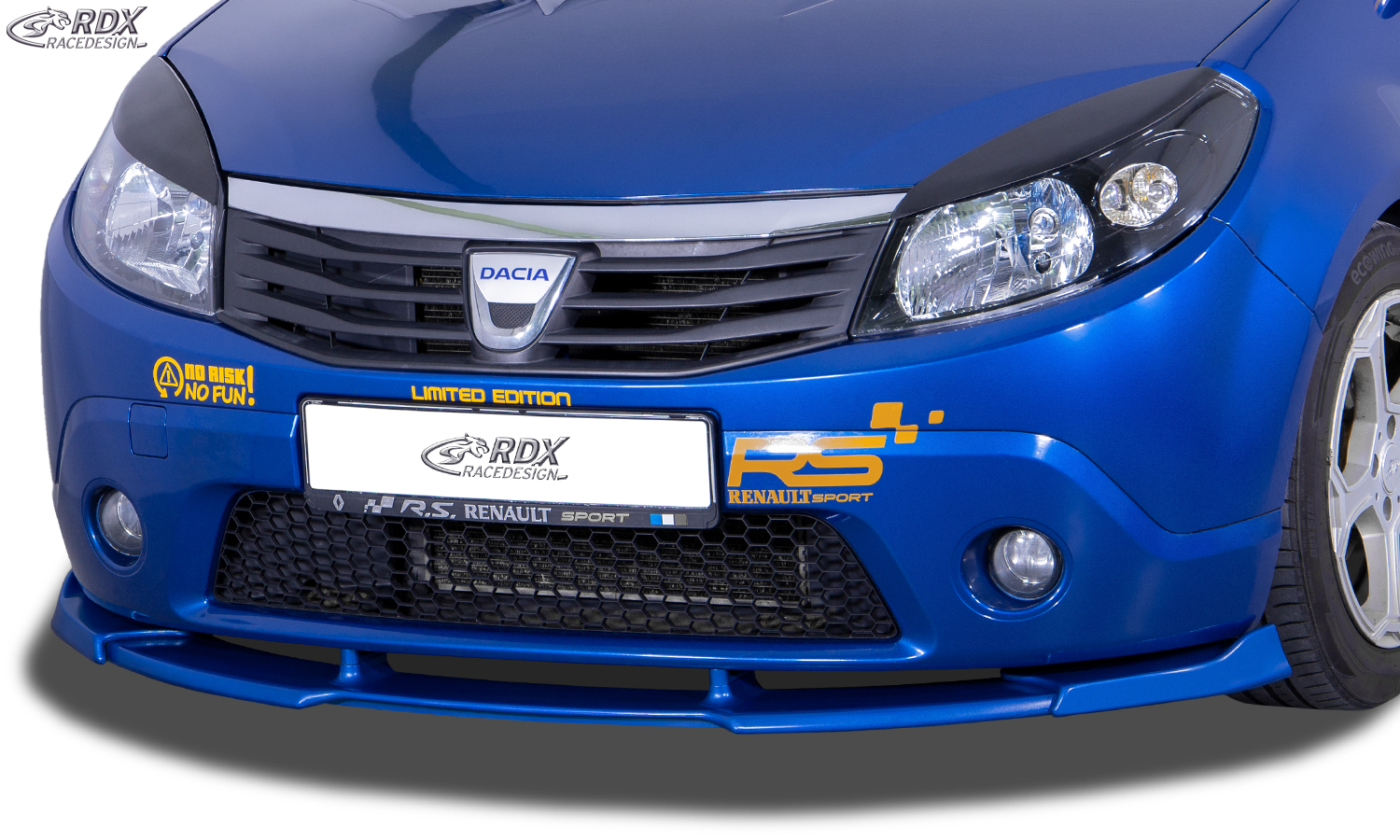 RDX VARIO-X front splitter – Dacia Sandero 1 (SD/SDR)