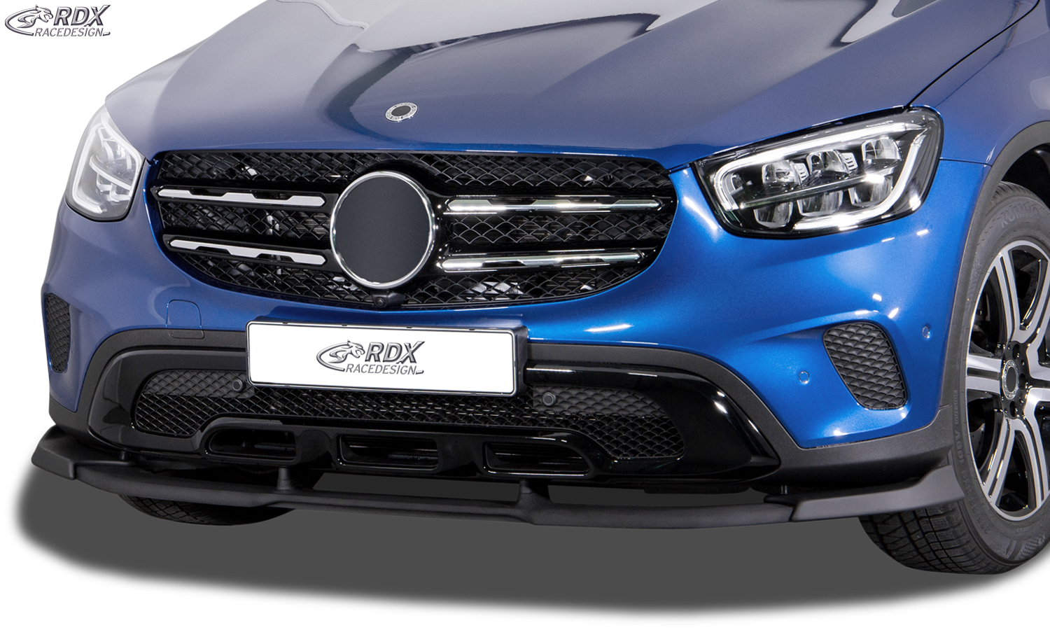 Передний сплиттер RDX VARIO-X – Mercedes-Benz GLC X253 и GLC купе C253 (204X | 2019–2023)