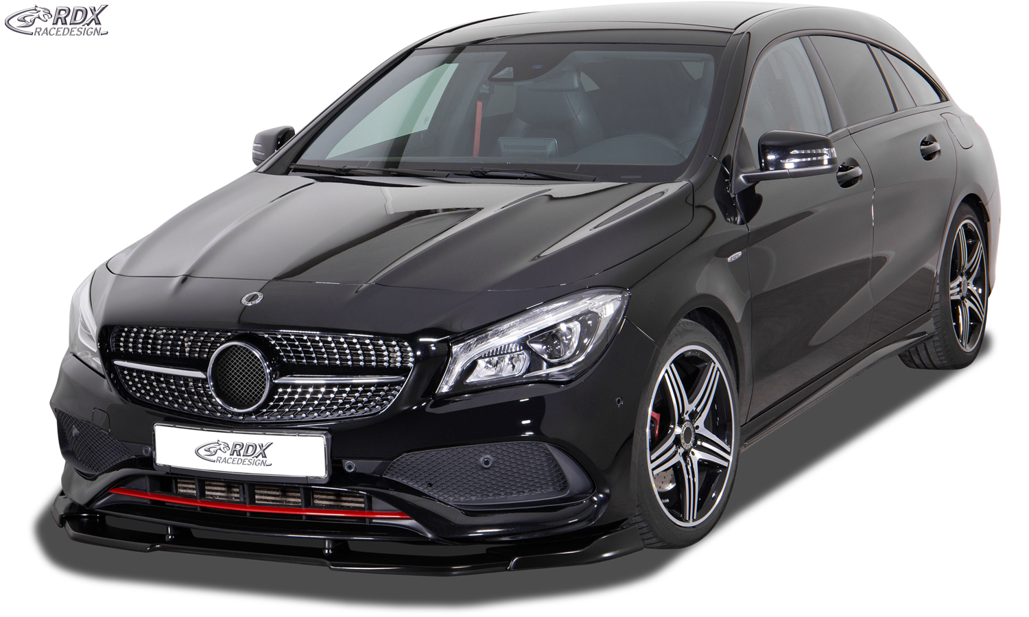 Передний сплиттер RDX VARIO-X – Mercedes-Benz CLA Sport AMG-Sport C117/X117 2016–