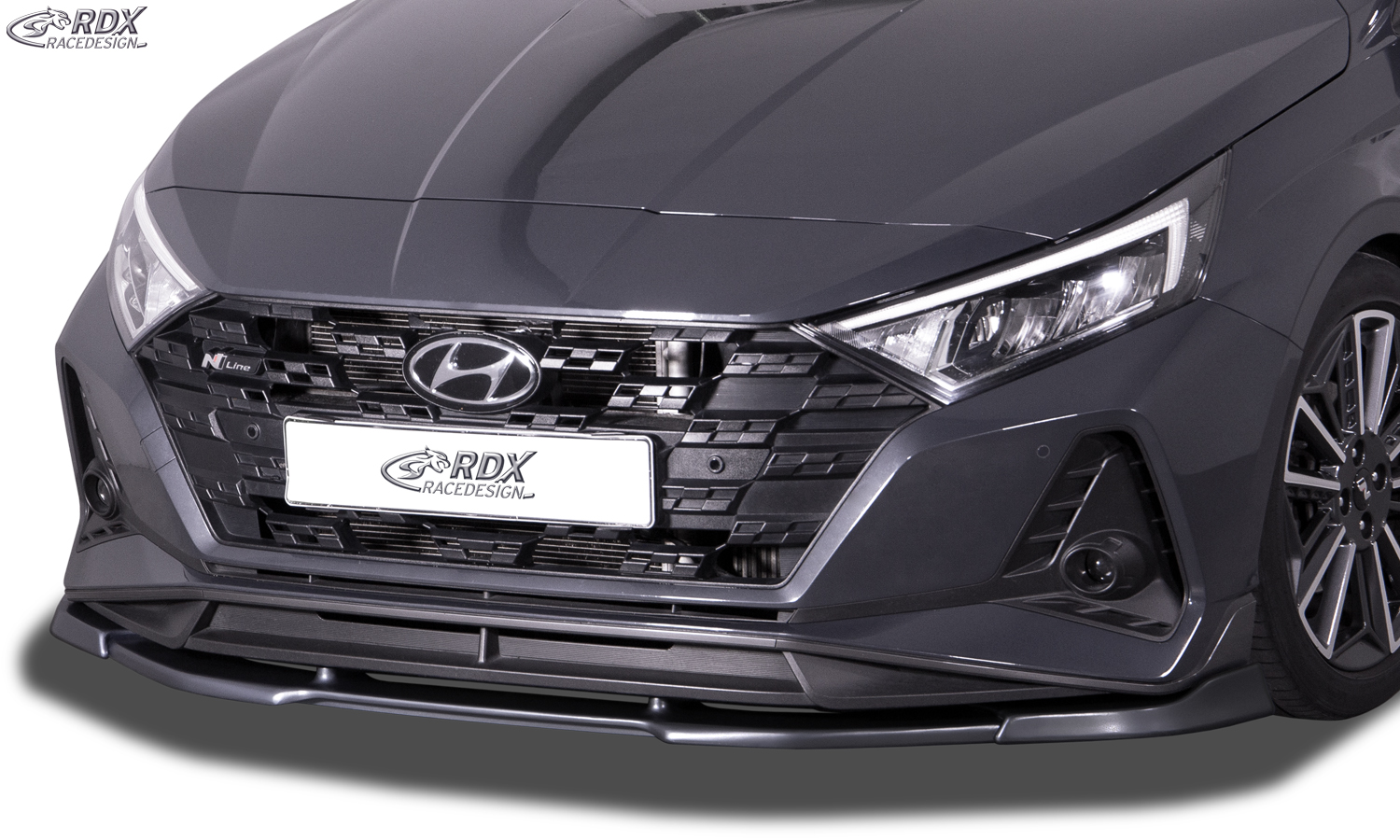 RDX VARIO-X esispoiler – Hyundai i20 N-Line/N/N Perf. (BC3/BI3 | 2020–2024)