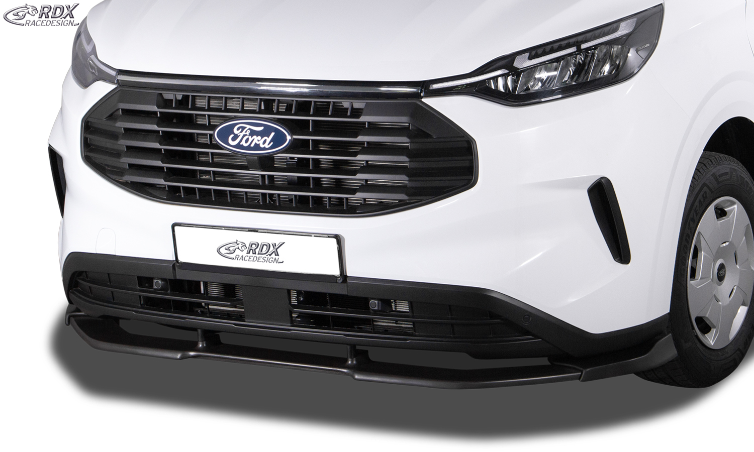 RDX VARIO-X esispoiler – Ford Transit Custom ja Tourneo Custom (NXN, NRN/2023–)