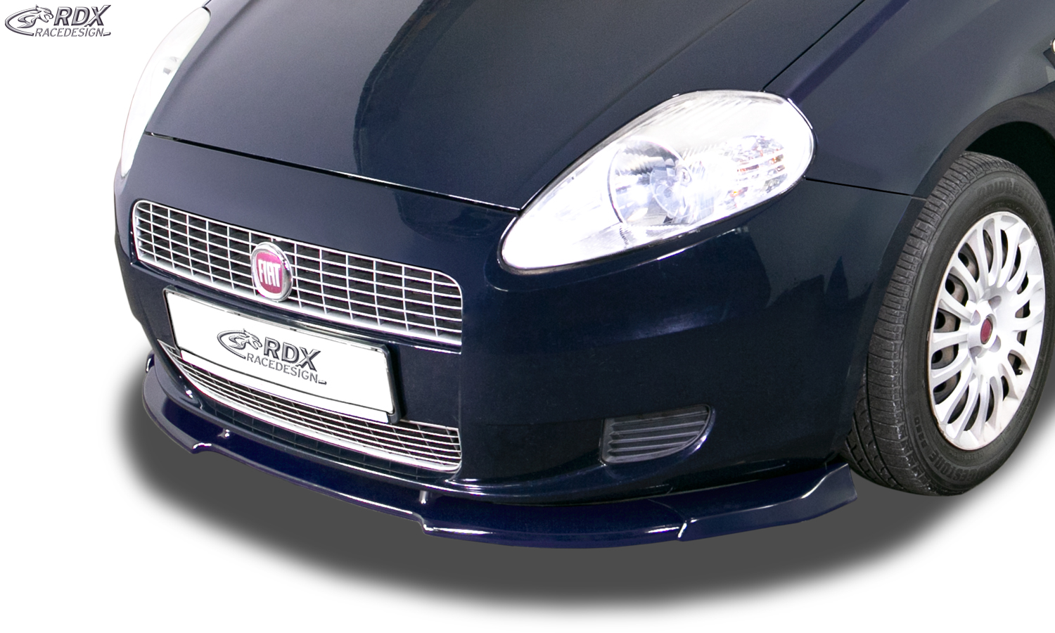 RDX VARIO-X front splitter – Fiat Grande Punto