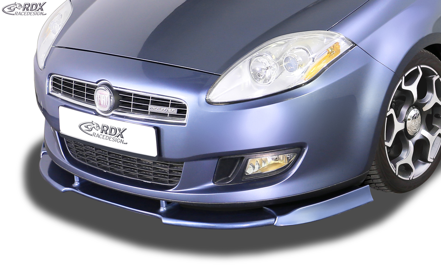 RDX VARIO-X front splitter – Fiat Bravo (198) 2007–2014