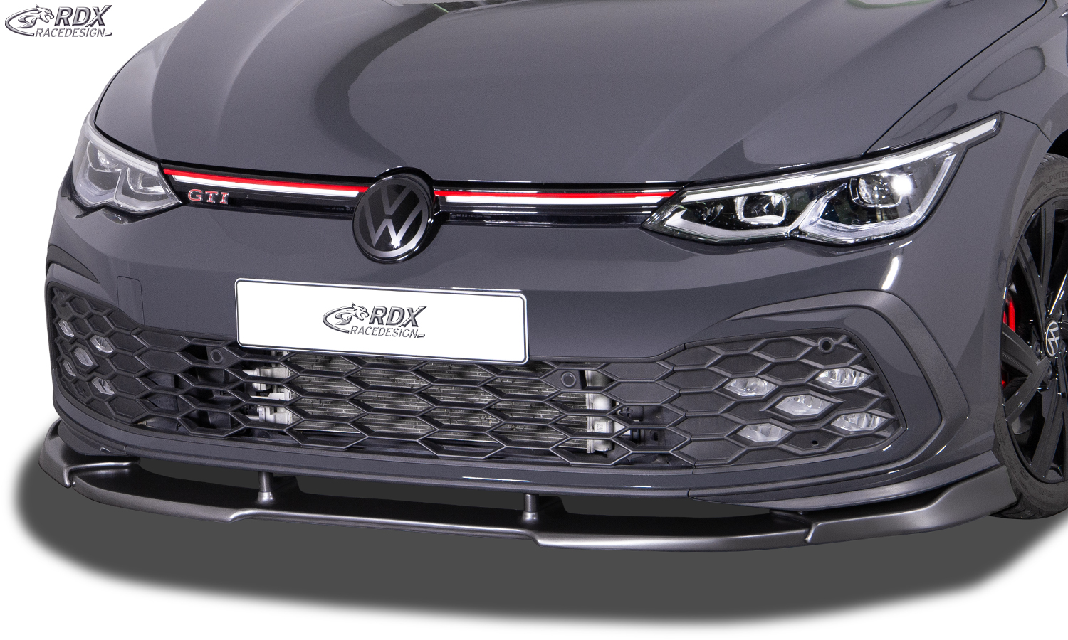 RDX VARIO-X front splitter – Volkswagen Golf 8 GTI (CD/2020–)