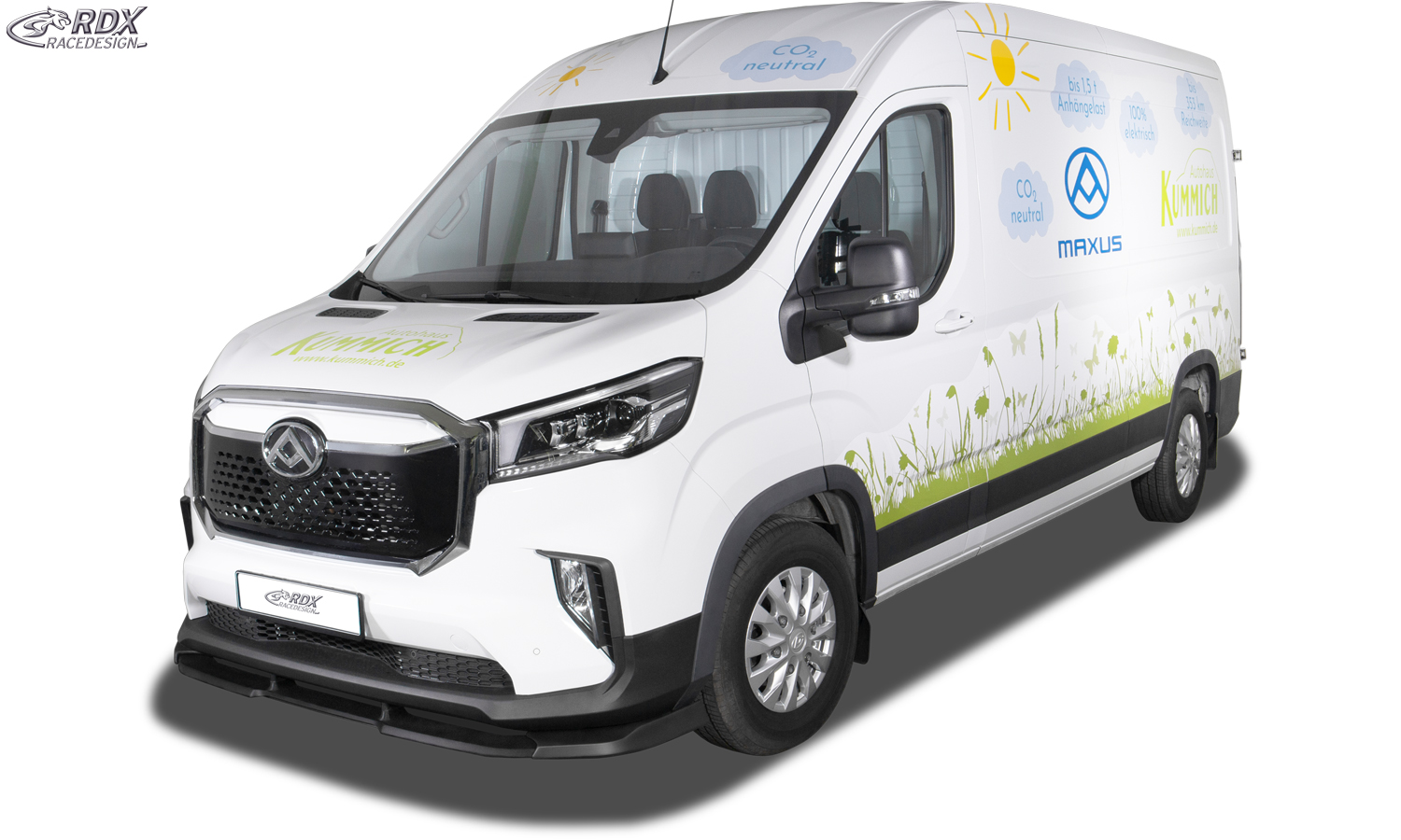 Передний сплиттер RDX VARIO-X – Maxus DELIVER 9 (2020–)