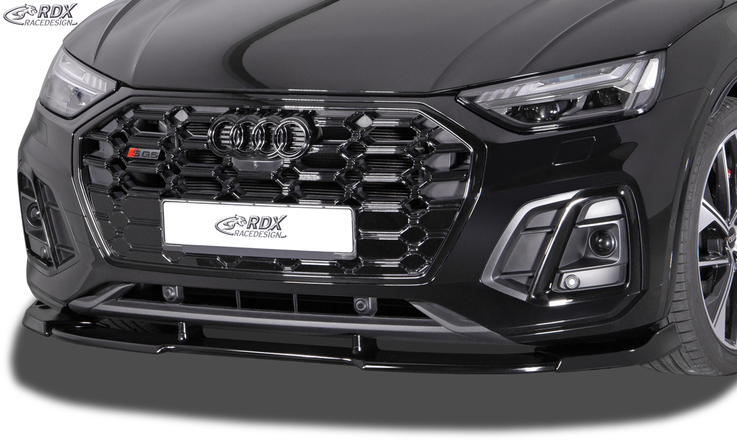RDX VARIO-X front splitter – Audi Q5 S-Line & SQ5 (FY/2021–), incl.. Sportback