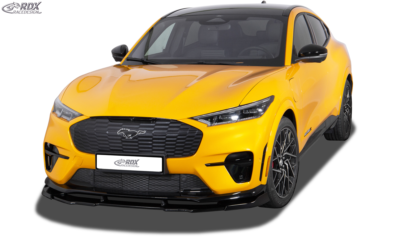 RDX VARIO-X front splitter – Ford MACH-E GT (LSK/LSBK/2021–)