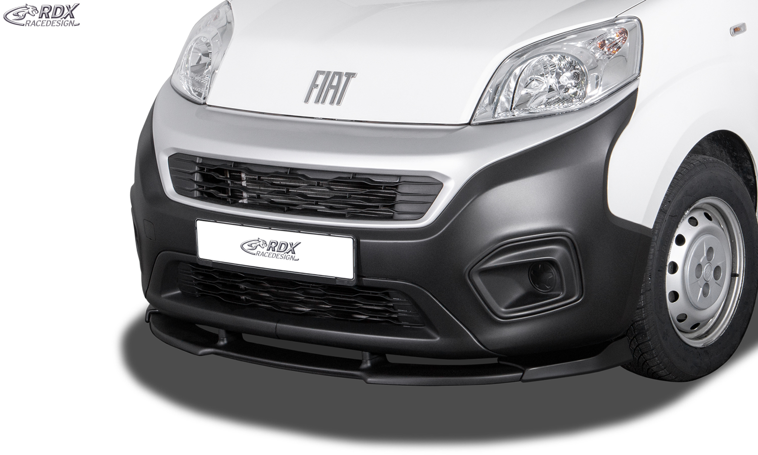 RDX VARIO-X front splitter – Fiat Fiorino & Qubo (225/2016–)