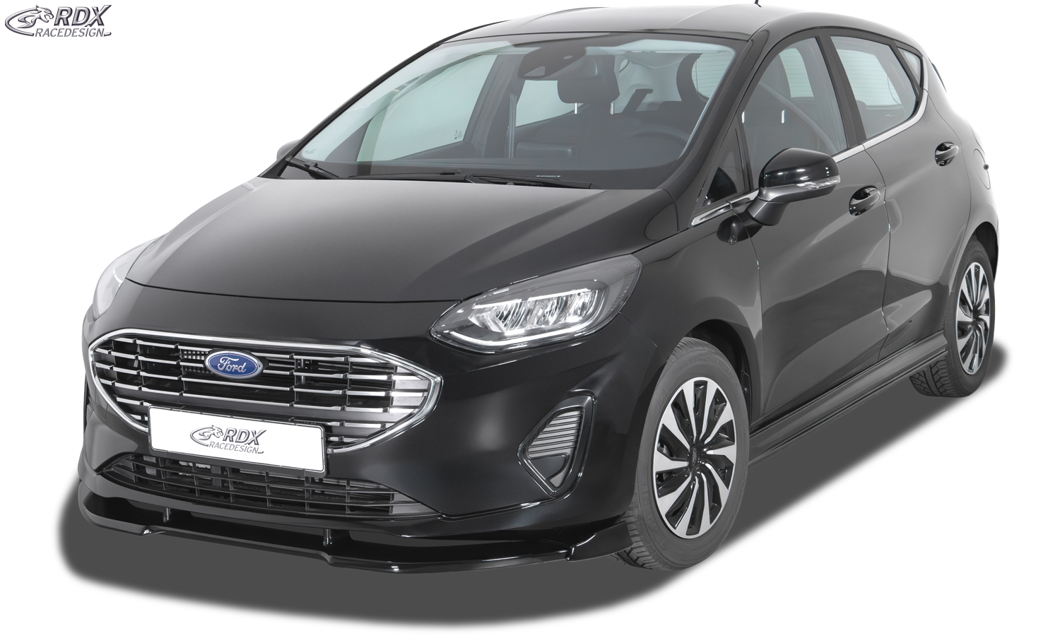 RDX VARIO-X front splitter – Ford Fiesta (MK8/2022–)
