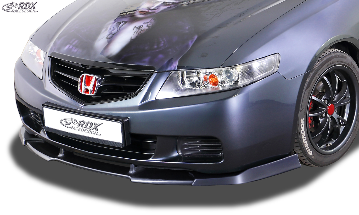 RDX VARIO-X front splitter – Honda Accord 7 2002–2006 sedan and Tourer/estate