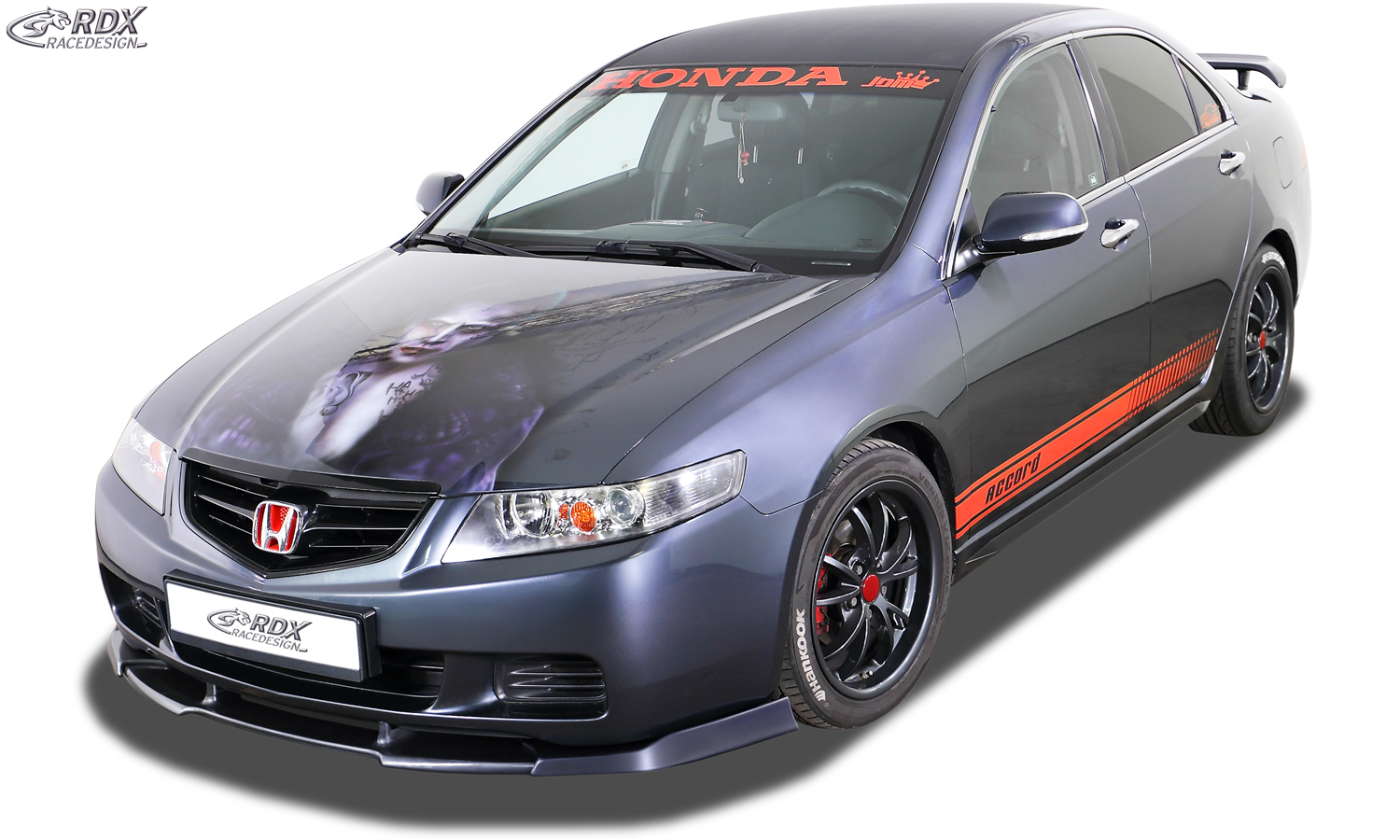 RDX VARIO-X esispoiler – Honda Accord 7 2002–2006 sedaan ja Tourer/universaal