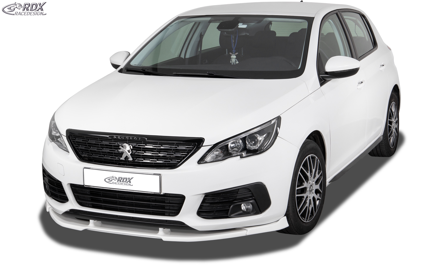 Передний сплиттер RDX VARIO-X – Peugeot 308 (тип L/2017–2021)