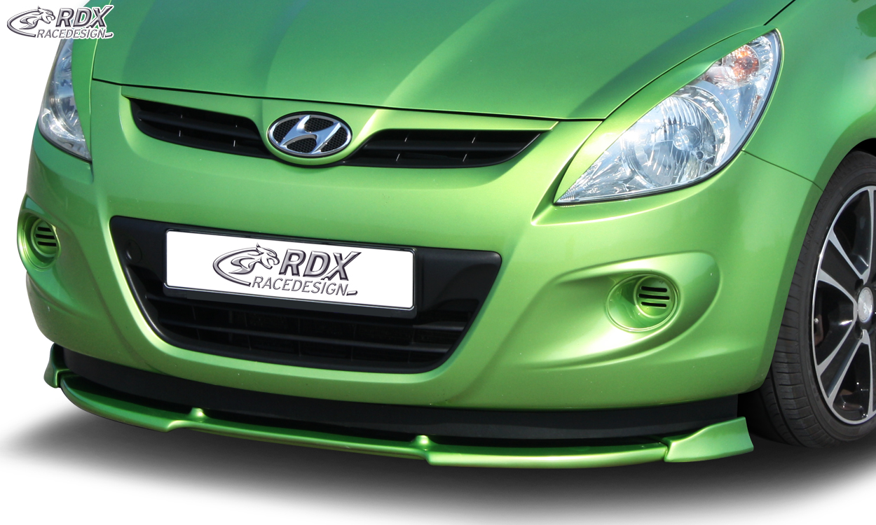 RDX VARIO-X front splitter – Hyundai i20 (PB/PBT | 2008–2012)