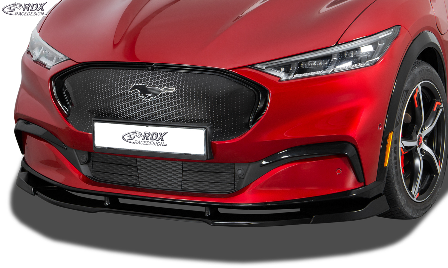 RDX VARIO-X front splitter – Ford Mach-E (LSK, LSBK/2021–)