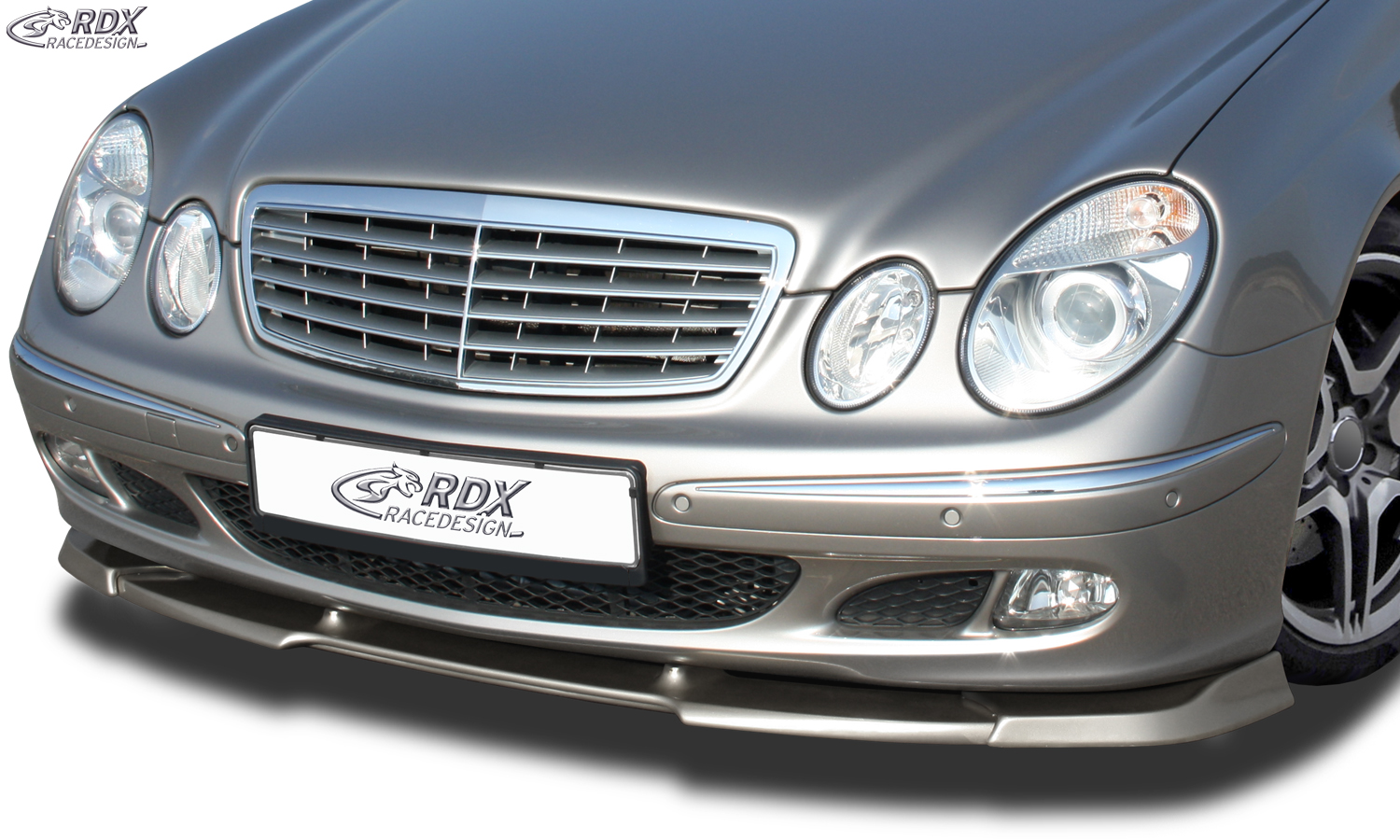 RDX VARIO-X front splitter – Mercedes-Benz E-class W211 –2006 Classic/Elegance