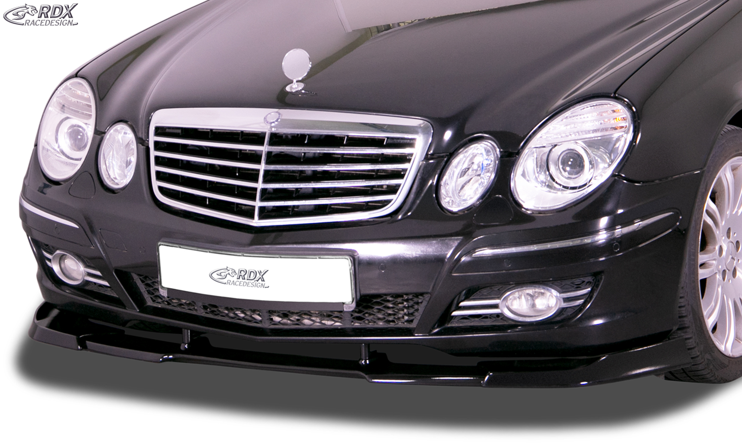 RDX VARIO-X front splitter – Mercedes-Benz E-class W211 2006–