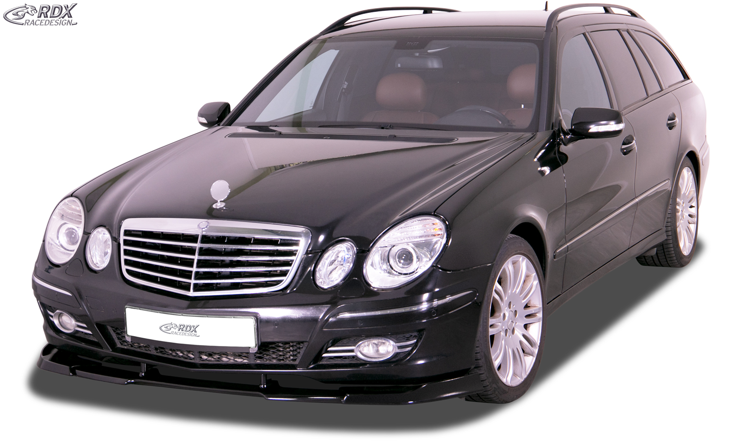 RDX VARIO-X front splitter – Mercedes-Benz E-class W211 2006–