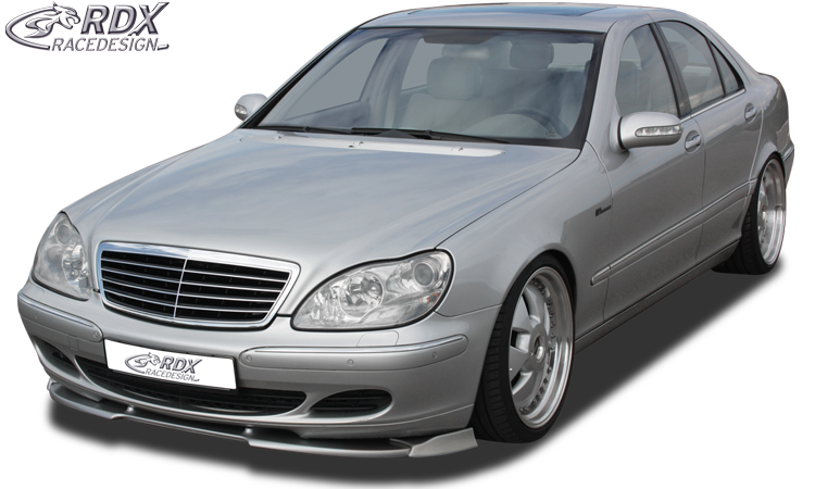 Передний сплиттер RDX VARIO-X – Mercedes-Benz S-class W220 2002–