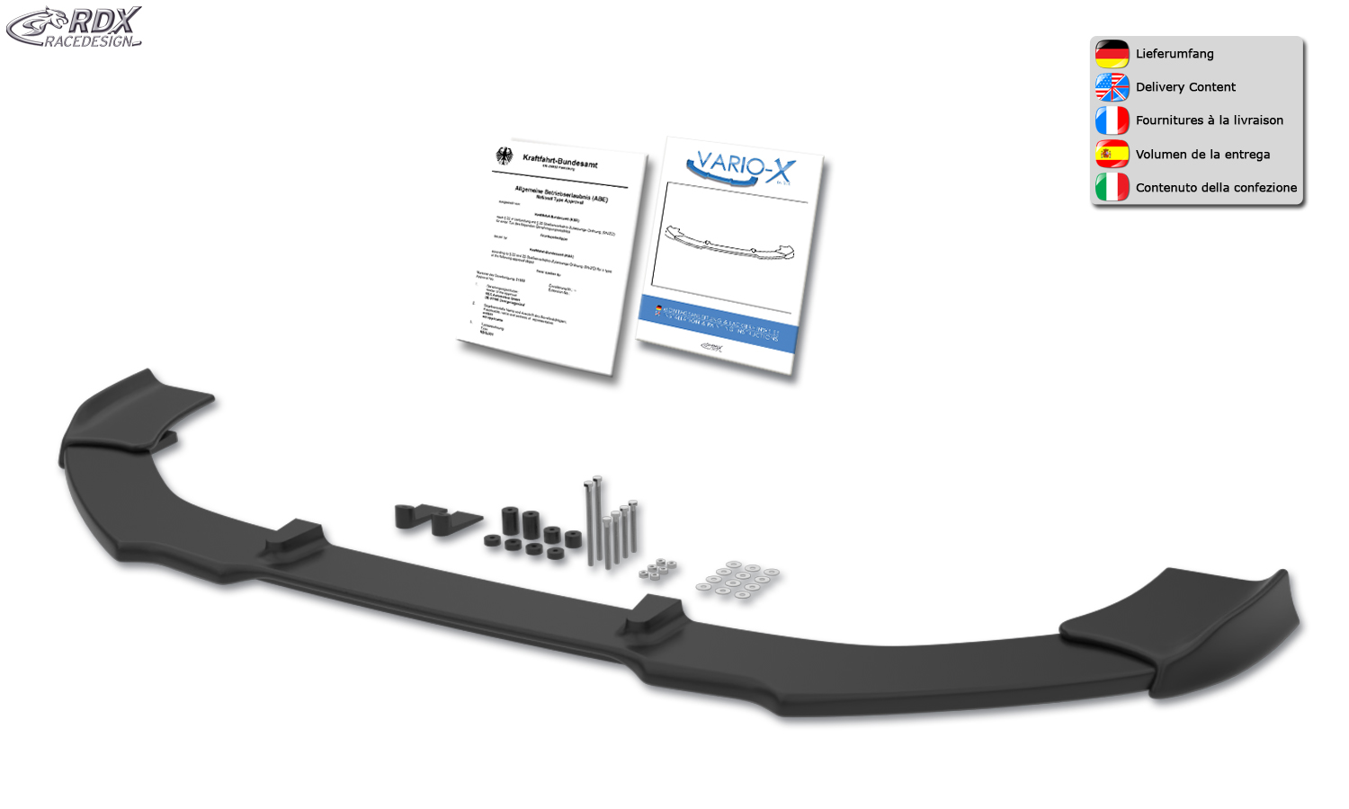 RDX VARIO-X esispoiler – Mitsubishi Galant 1996–
