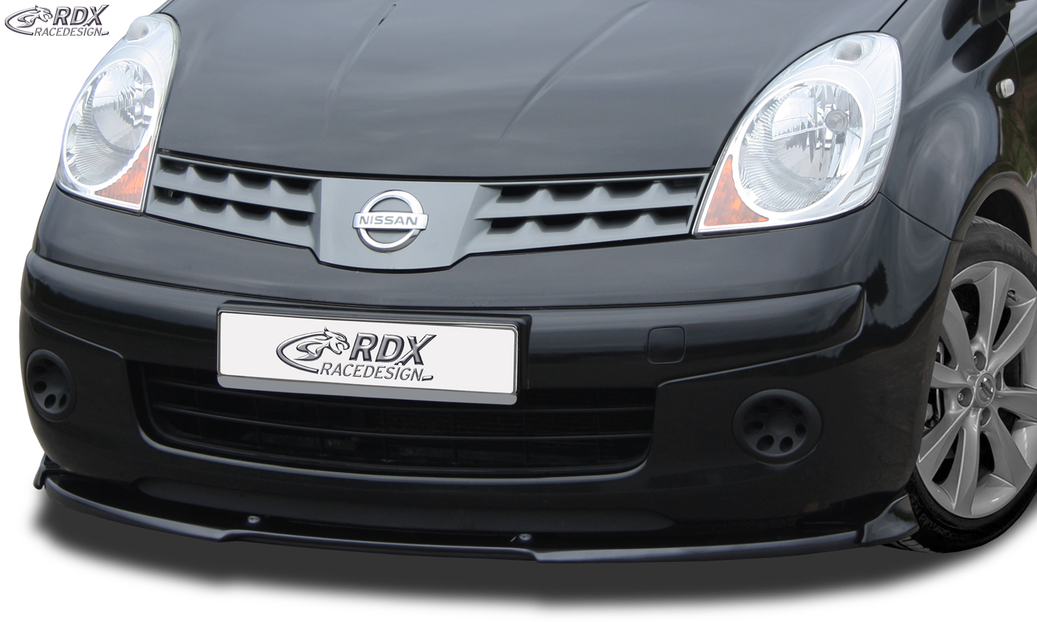 Передний сплиттер RDX VARIO-X – Nissan Note (E11) 2005–2009