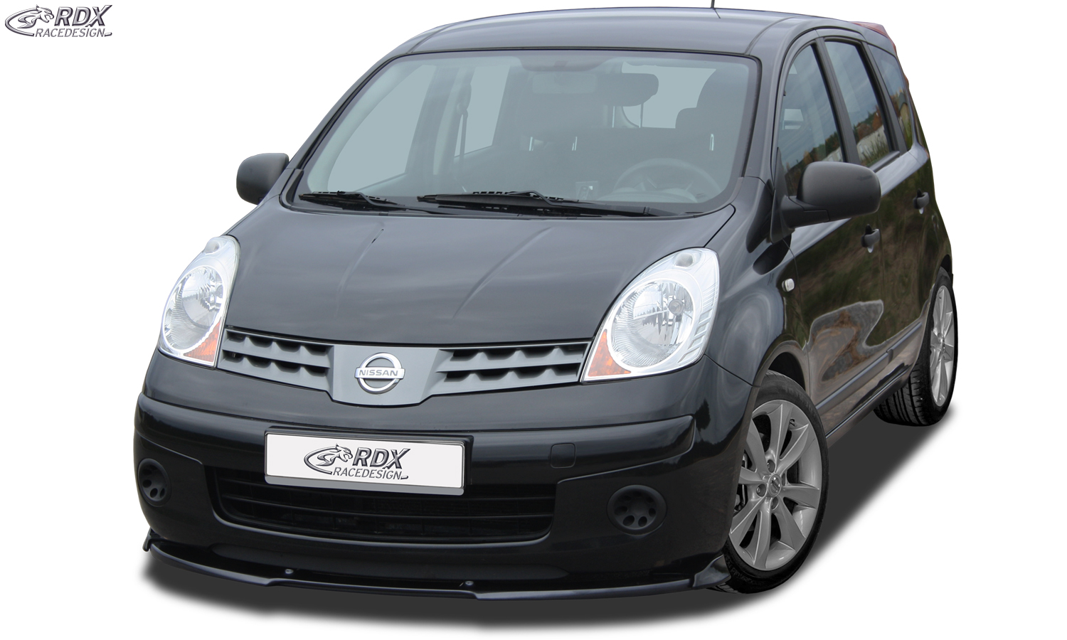 RDX VARIO-X front splitter – Nissan Note (E11) 2005–2009