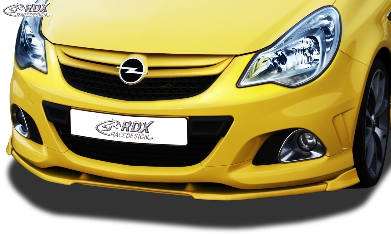 Передний сплиттер RDX VARIO-X – Opel Corsa D рестайлинг OPC 2010–