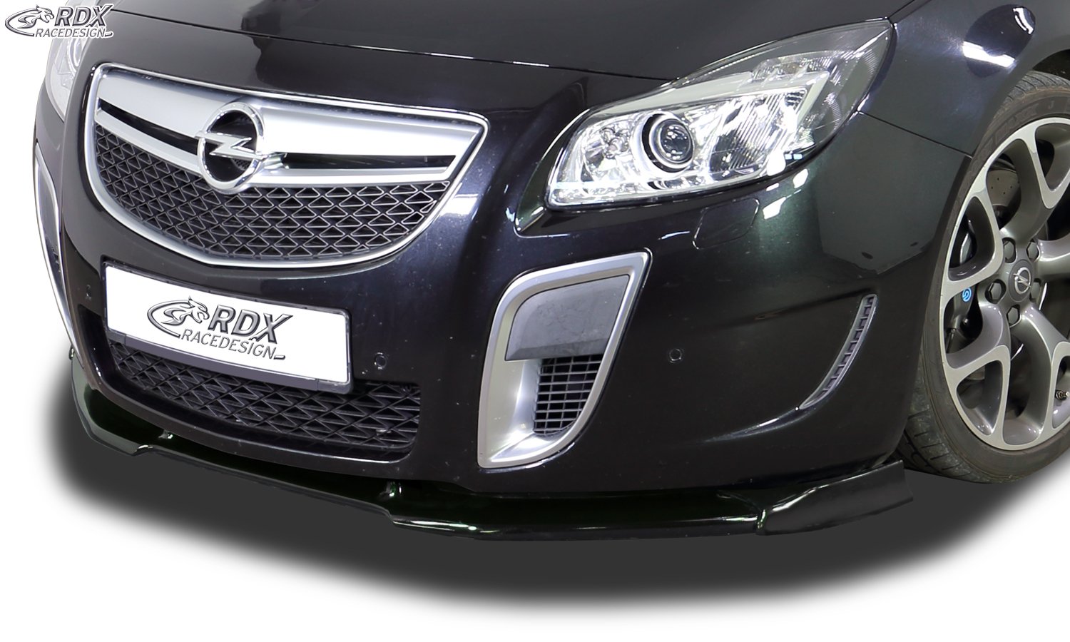 RDX VARIO-X front splitter – Opel Insignia OPC (–2013)