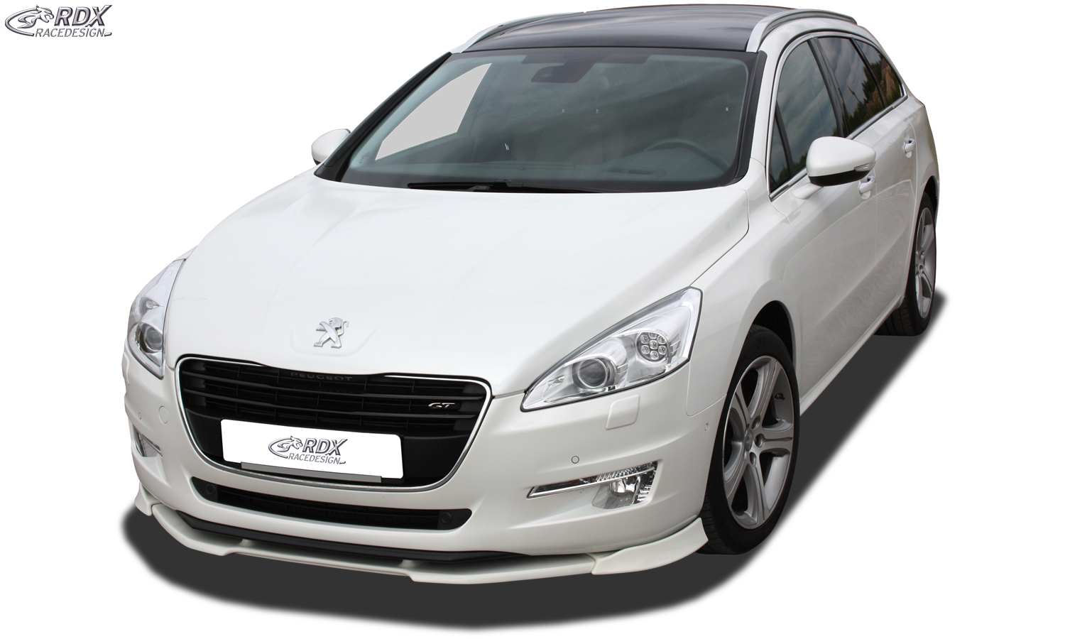 RDX VARIO-X front splitter – Peugeot 508 (8) 2010–2014