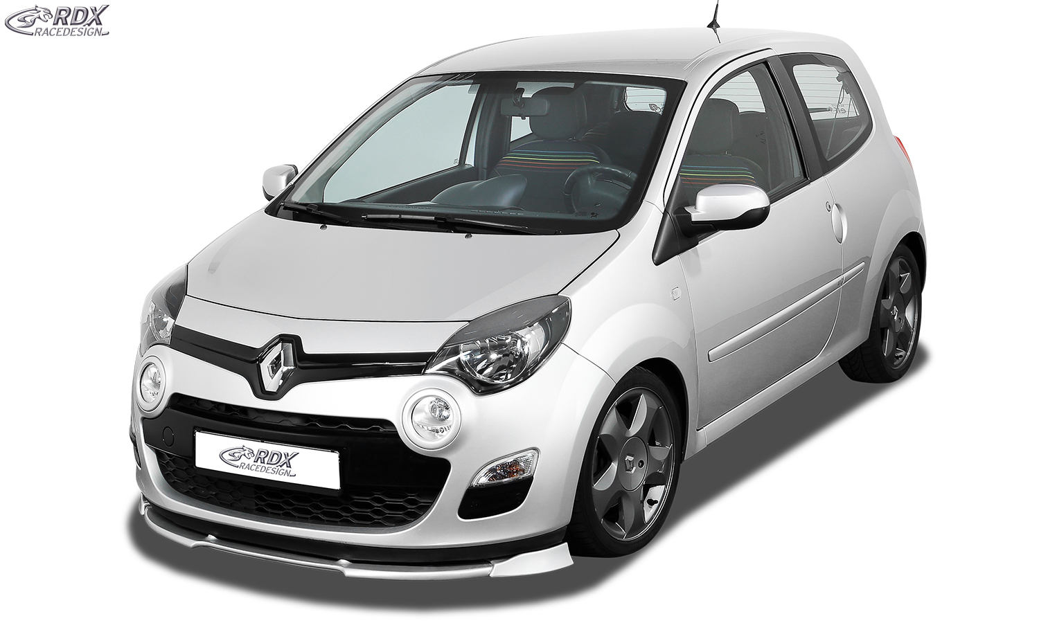RDX VARIO-X front splitter – Renault Twingo 2 Phase 2 2012–2014