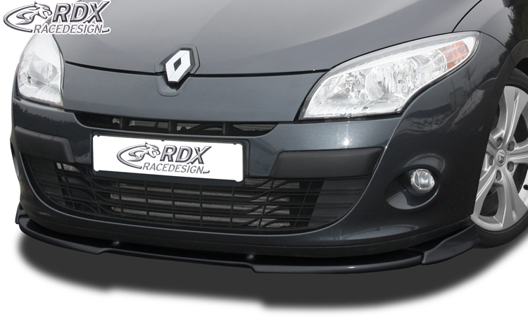RDX VARIO-X front splitter – Renault Megane 3 sedan/Grandtour (–2012)