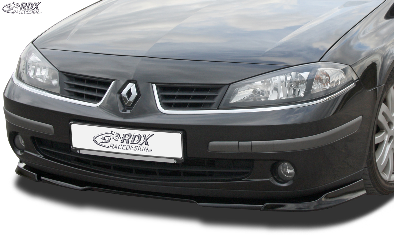 RDX VARIO-X front splitter – Renault Laguna 2 Phase 2 2005–