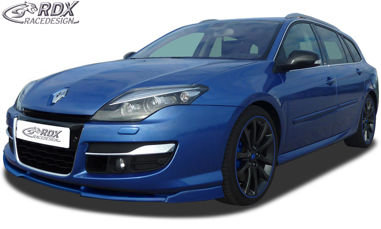 RDX VARIO-X front splitter – Renault Laguna 3 Phase 2/facelift 2011–
