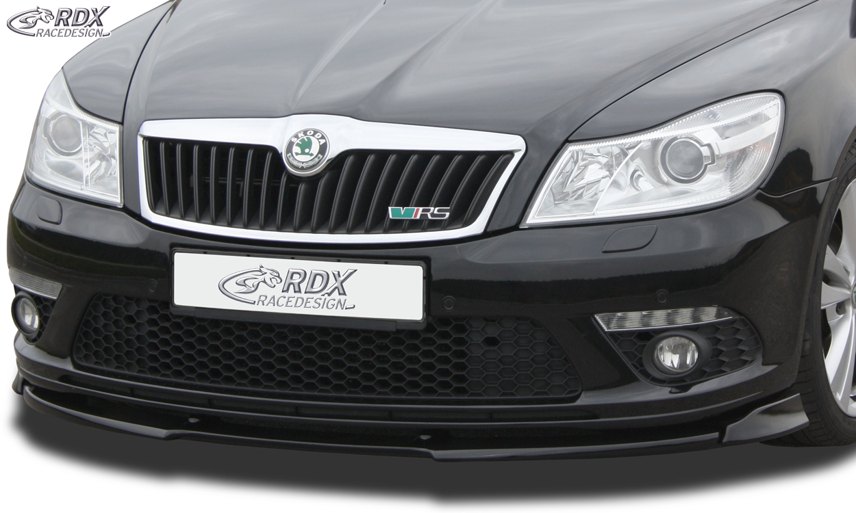 RDX VARIO-X front splitter – Škoda Octavia 2 RS facelift type 1Z 2008–