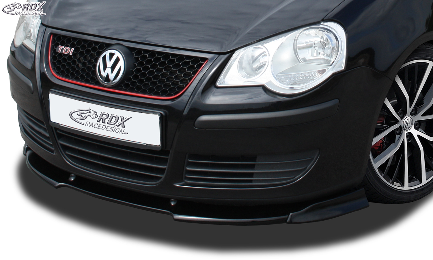 RDX VARIO-X esispoiler – Volkswagen Polo 9N3 2005– sh GTI