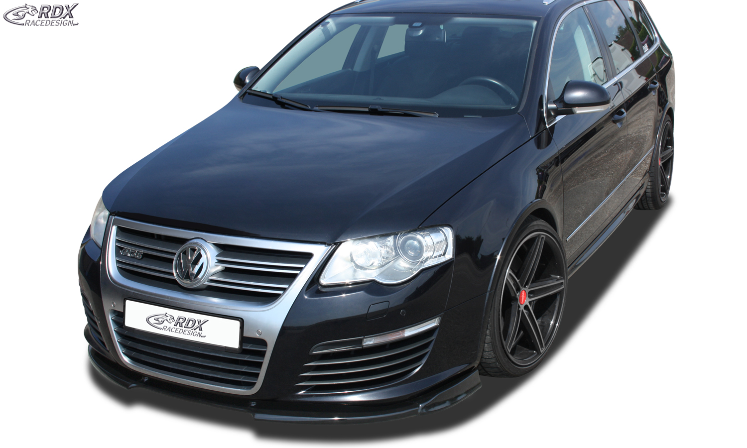 RDX VARIO-X front splitter – Volkswagen Passat B6/3C R36