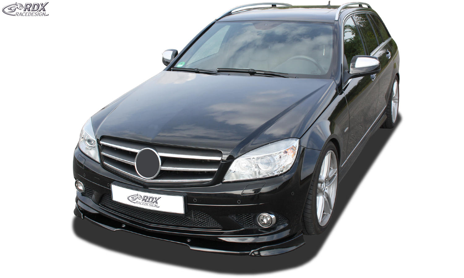 Передний сплиттер RDX VARIO-X – Mercedes-Benz C-class W204/S204 AMG-Styling –2011