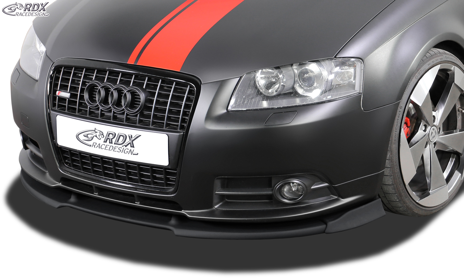 RDX VARIO-X esispoiler – Audi A3 8P (2006–2008) S-Line/A3 Sportback –2008 S-Line