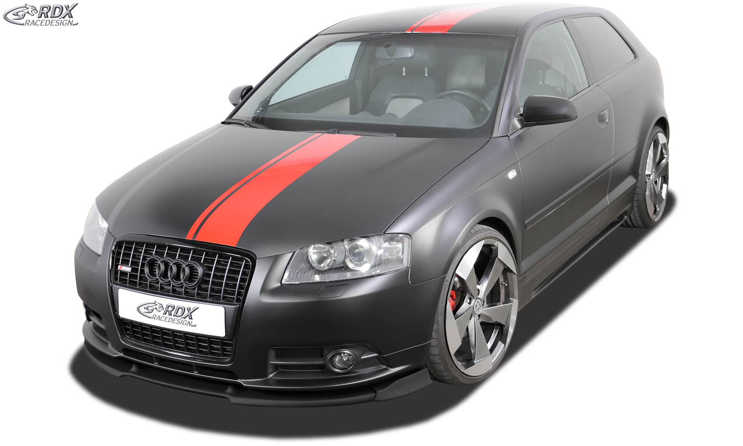 Передний сплиттер RDX VARIO-X – Audi A3 8P (2006–2008) S-Line/A3 Sportback –2008 S-Line