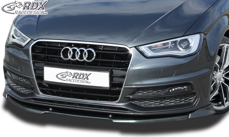 RDX VARIO-X esispoiler – Audi A3 8V, 8VA Sportback, 8VS sedaan (S-Line-/S3 esistange. –2016)