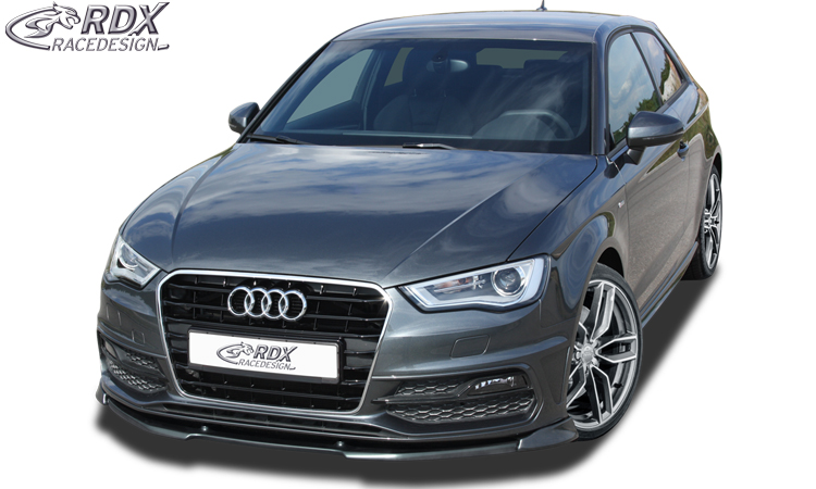 Передний сплиттер RDX VARIO-X – Audi A3 8V, 8VA Sportback, 8VS седан (S-Line-/S3 передний бампер. –2016)