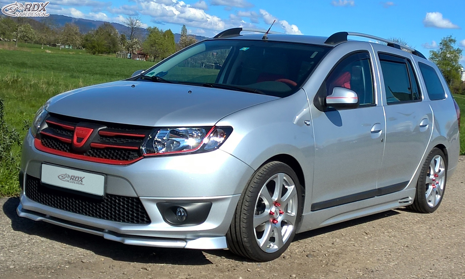 Передний сплиттер RDX VARIO-X – Dacia Sandero 2/Logan 2 (вкл. MCV)