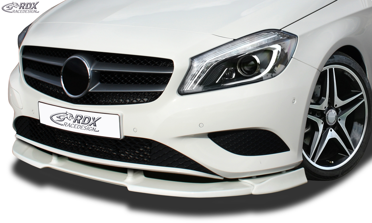 RDX VARIO-X esispoiler – Mercedes-Benz A-Class W176 (2012–2015)