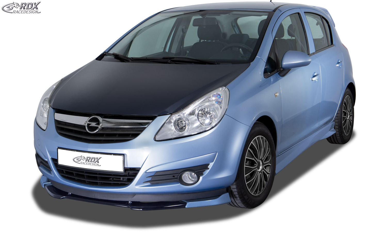Передний сплиттер RDX VARIO-X – Opel Corsa D (–2010)